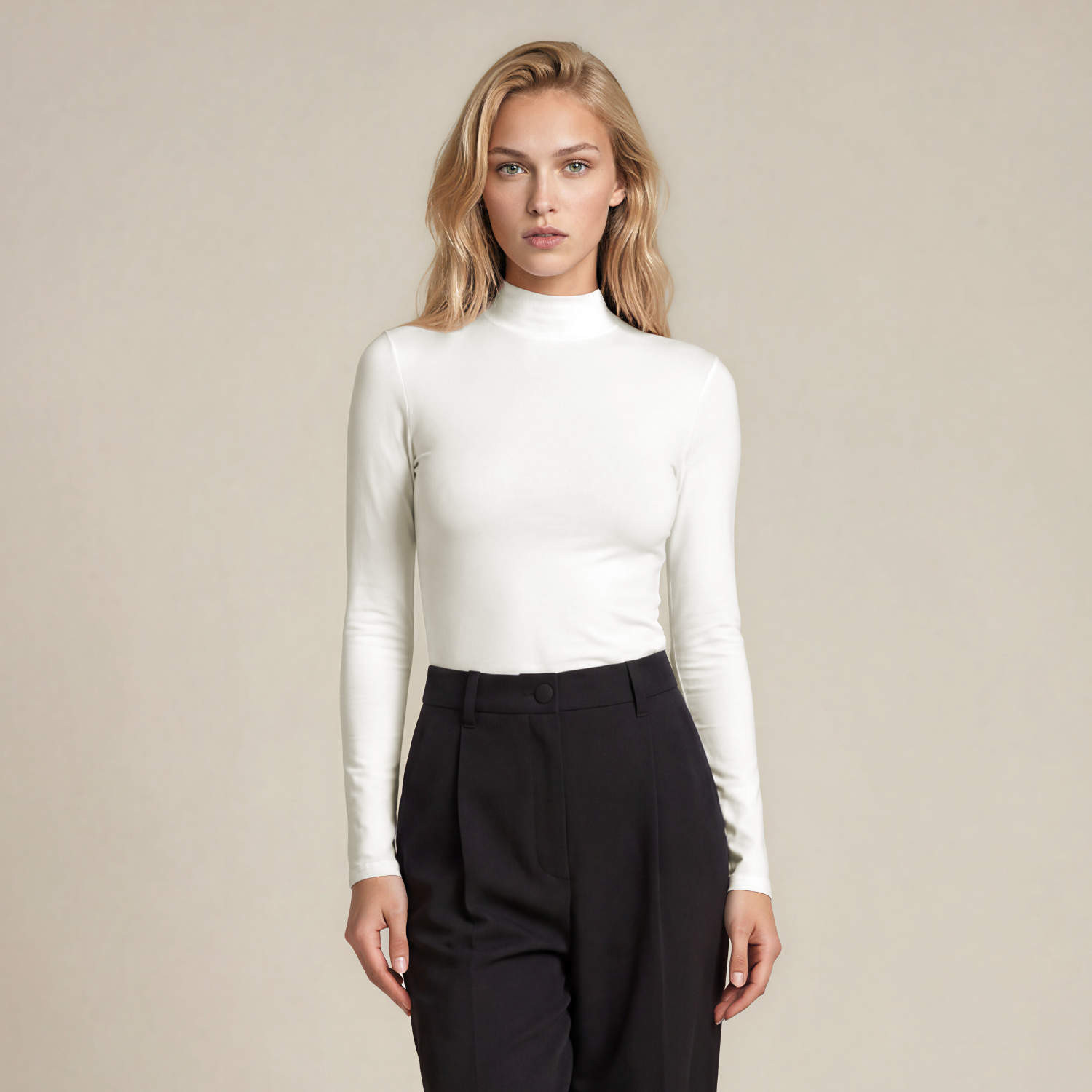 PROTECT BACK - Long Sleeve Turtleneck